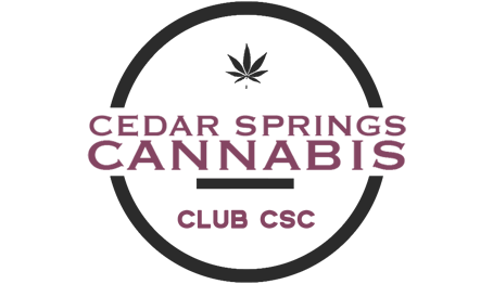 Cedar Springs Cannabis Marijuana Dispensary Store Club CSC Logo